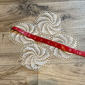 Elegant Cream Lace Doily